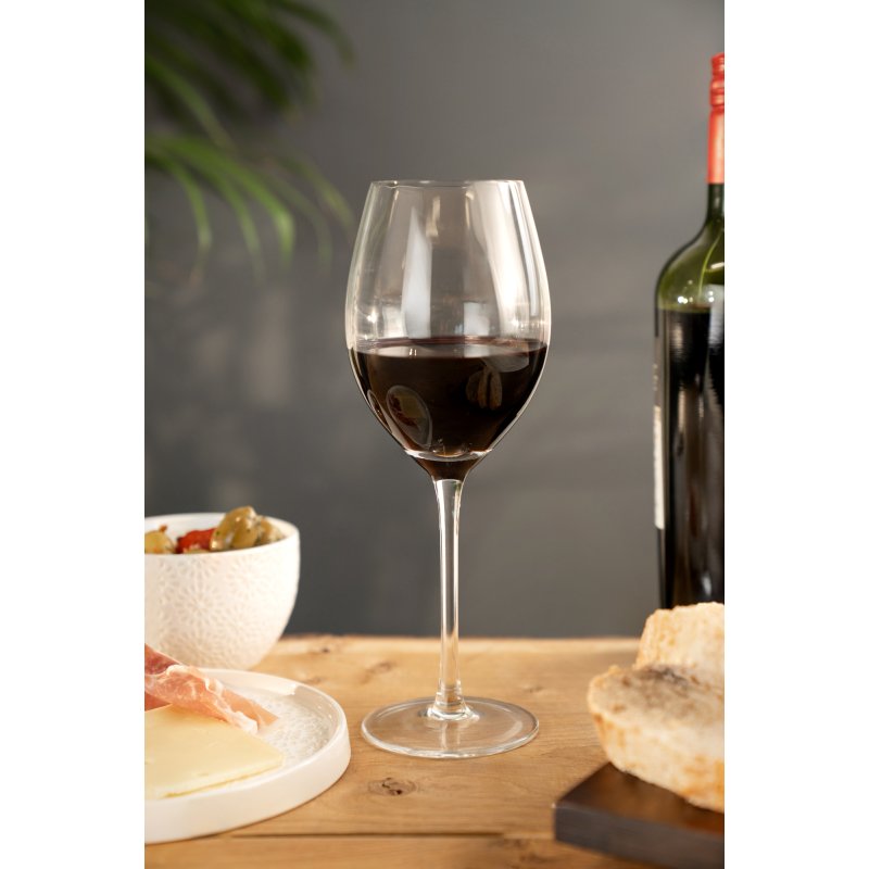 Artisan Street Ripple Four Pack Red Wine Glasses Aldiss