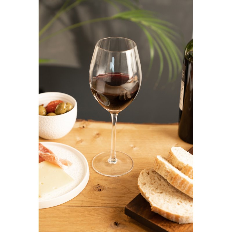 Artisan Street Ripple Four Pack Red Wine Glasses Aldiss