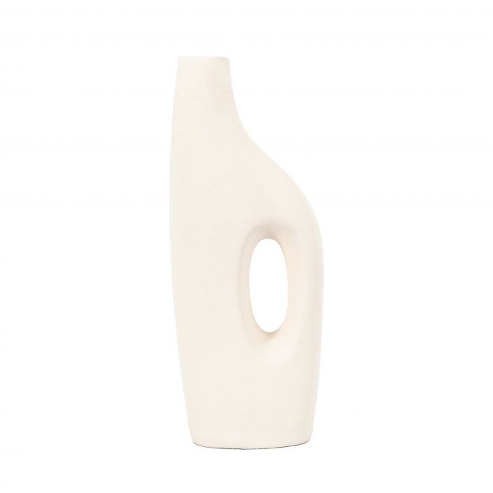 Gallery Direct Delores Vase White