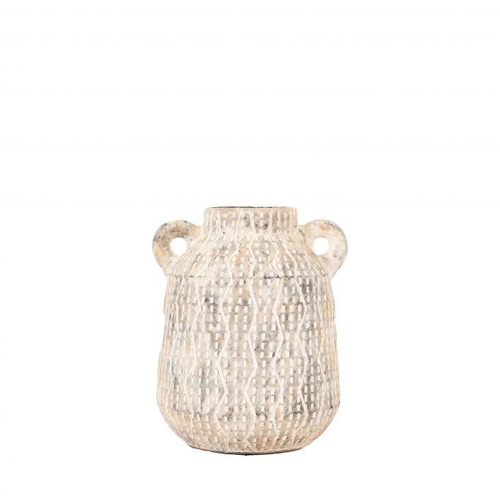 Gallery Direct Gallery Direct Ica Vase Small Earthy White