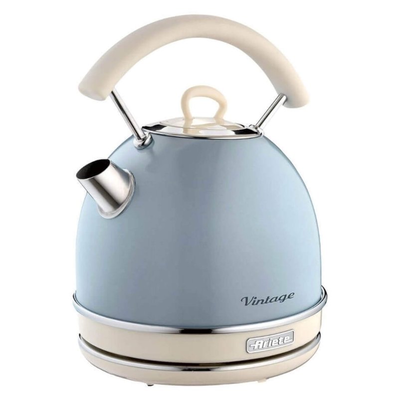 Ariete Vintage 1.7l Dome Kettle Blue Main Shot