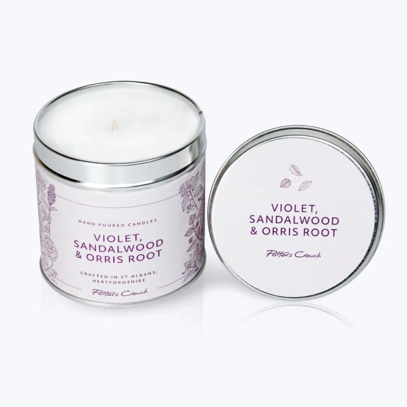 Potters Crouch Violet Sandalwood & Orris Root Candle