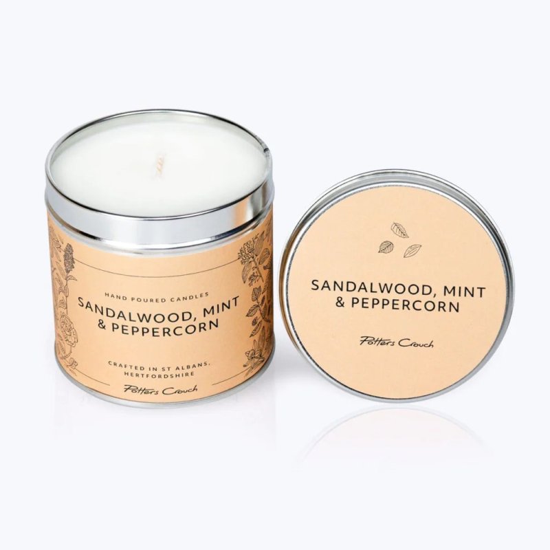 Potters Crouch Sandalwood Mint & Peppercorn Candle