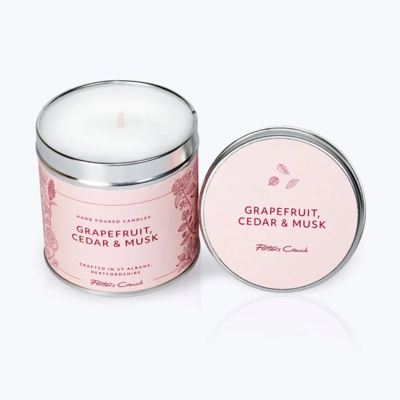 Potters Crouch Grapefruit Cedar & Musk Candle