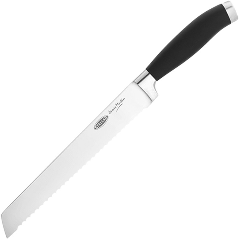 Stellar James Martin 21cm Bread Knife on a blank background