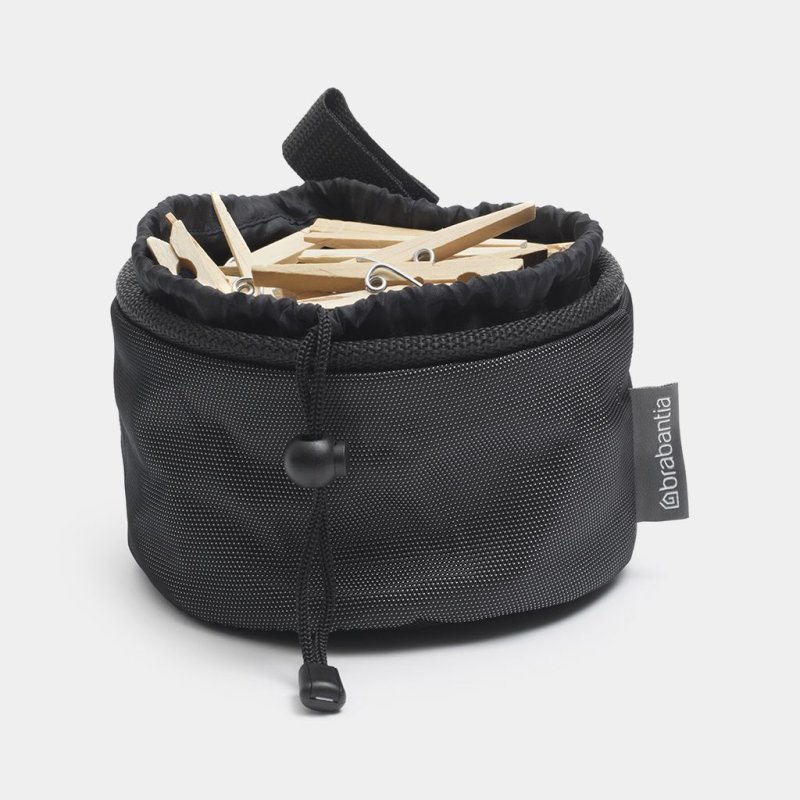Brabantia Black Peg Bag Aldiss of Norfolk