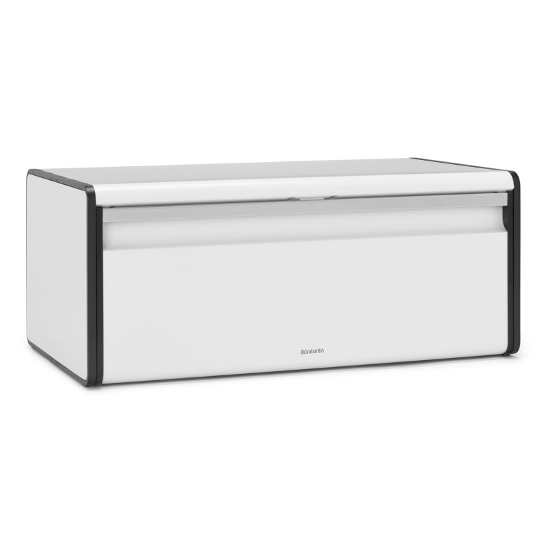 Brabantia White Fall Front Bread Bin