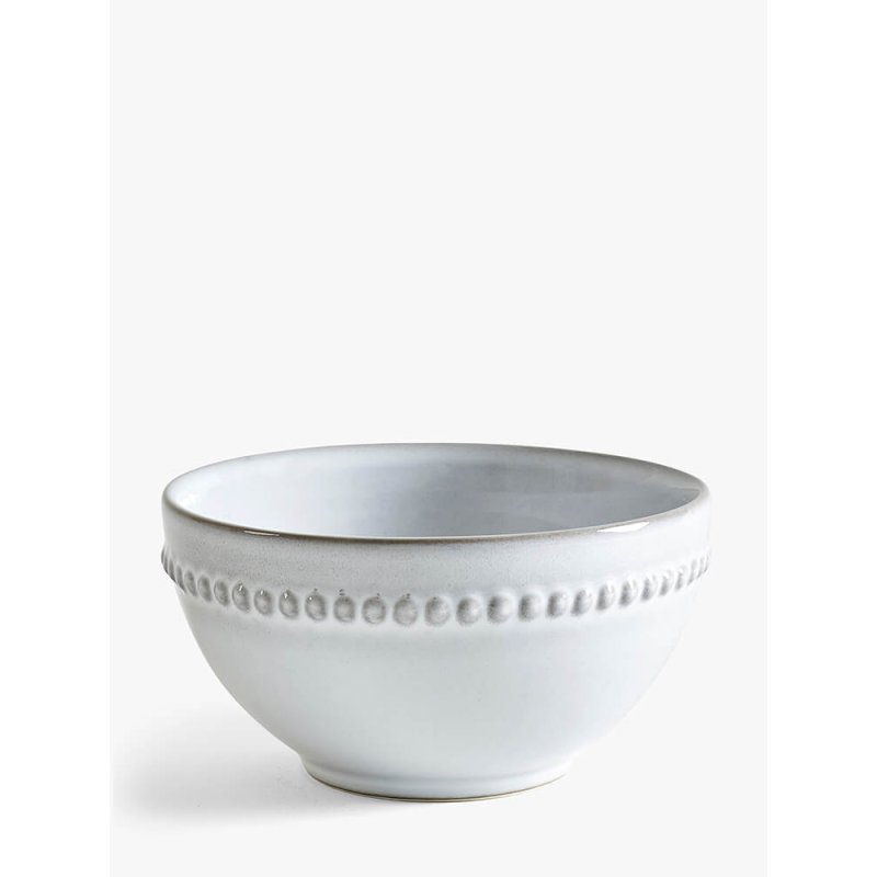 M.M Living Bobble Glacier Cereal Bowl side view on a white background