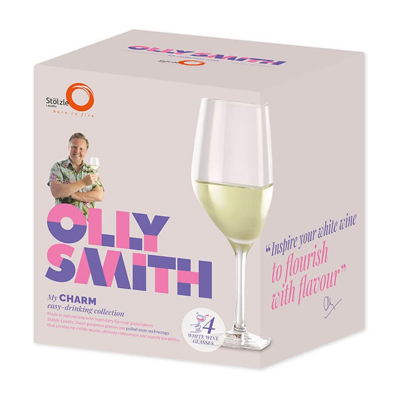 Stozle Olly Smith White wine glasses Set of 4 Aldiss