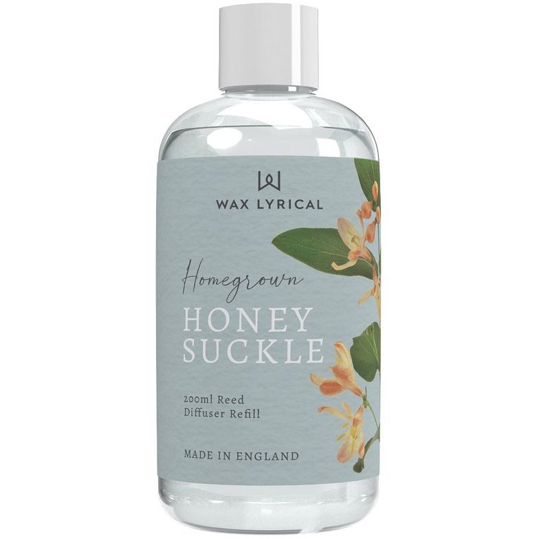 Wax Lyrical Honeysuckle 200ml Reed Diffuser Refill bottle on a white background