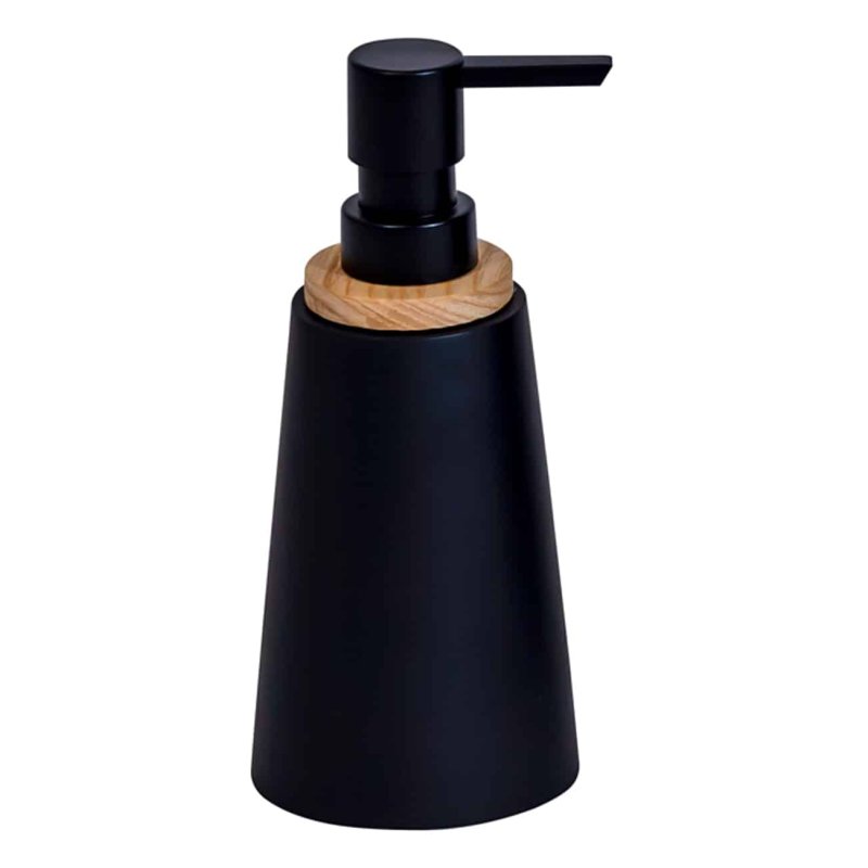 Showerdrape Sonata Black Liquid Soap Dispenser