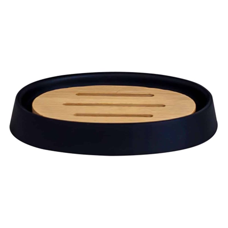 Showerdrape Sonata Black Soap Dish