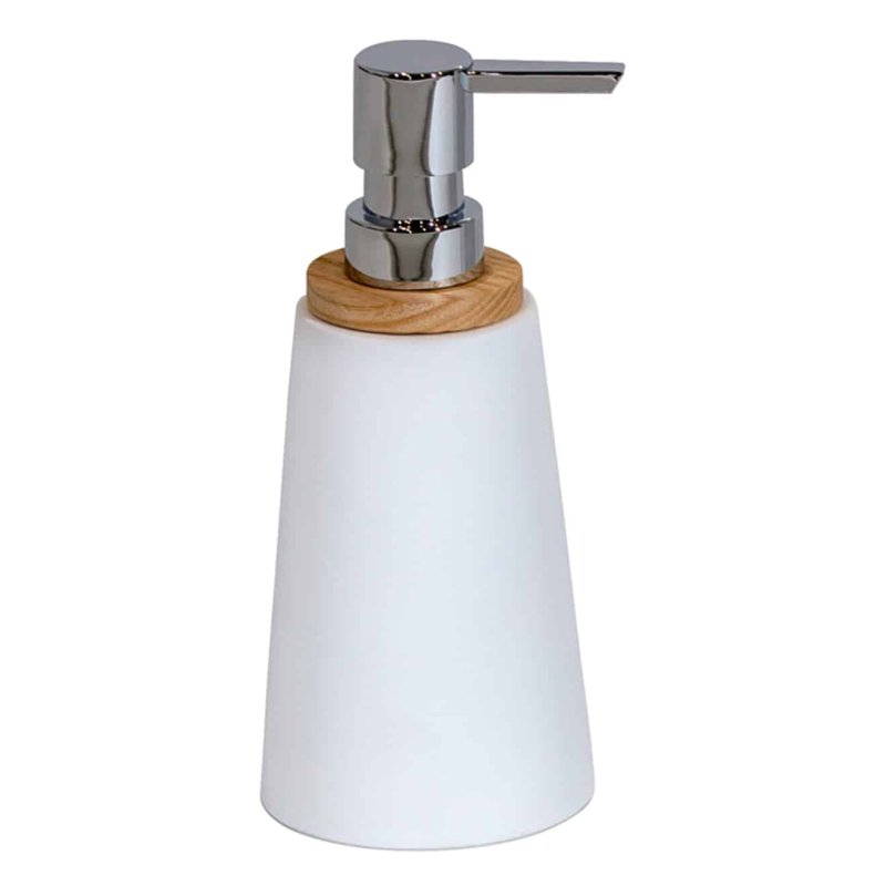Showerdrape Sonata White Liquid Soap Dispenser