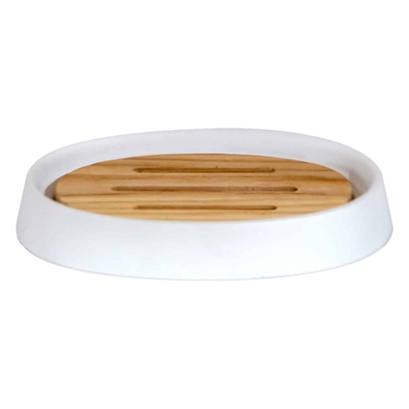 Showerdrape Sonata White Soap Dish