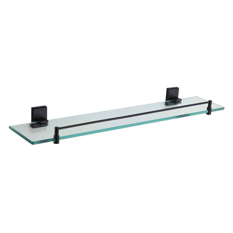 Showerdrape Unity Black Vanity Shelf