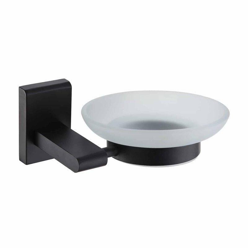 Showerdrape Unity Black Soap Dish