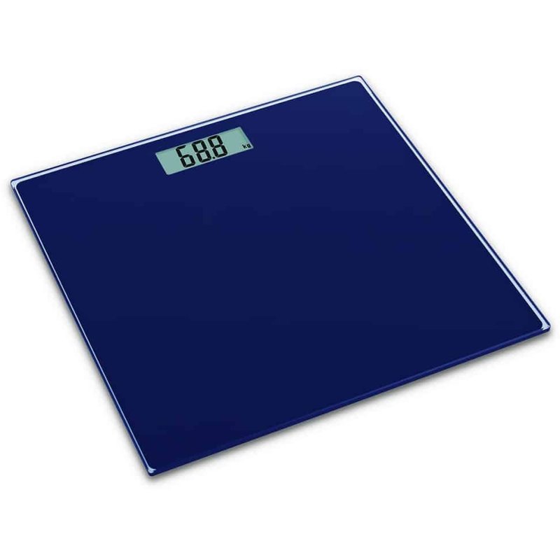 Showerdrape Navy Slimline Scale