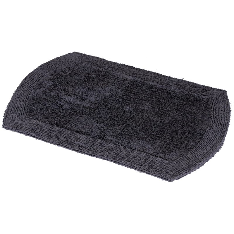 Showerdrape Ultra Reversible Bath Mat Charcoal