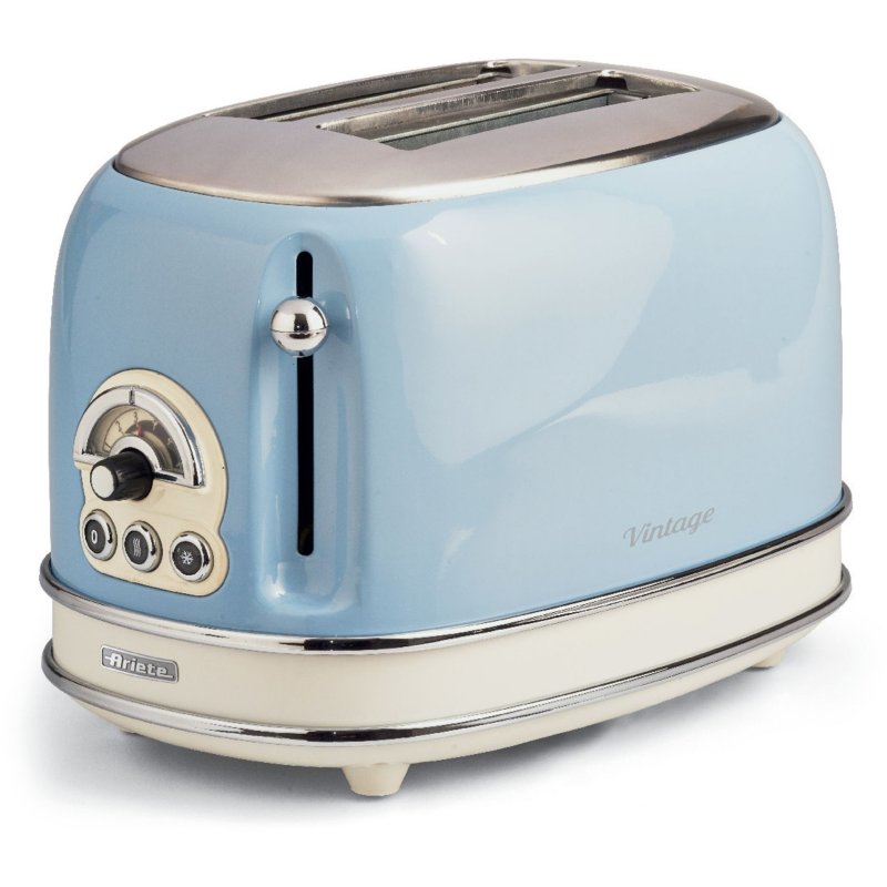 Ariete Ariete Vintage 2 Slice Toaster Blue