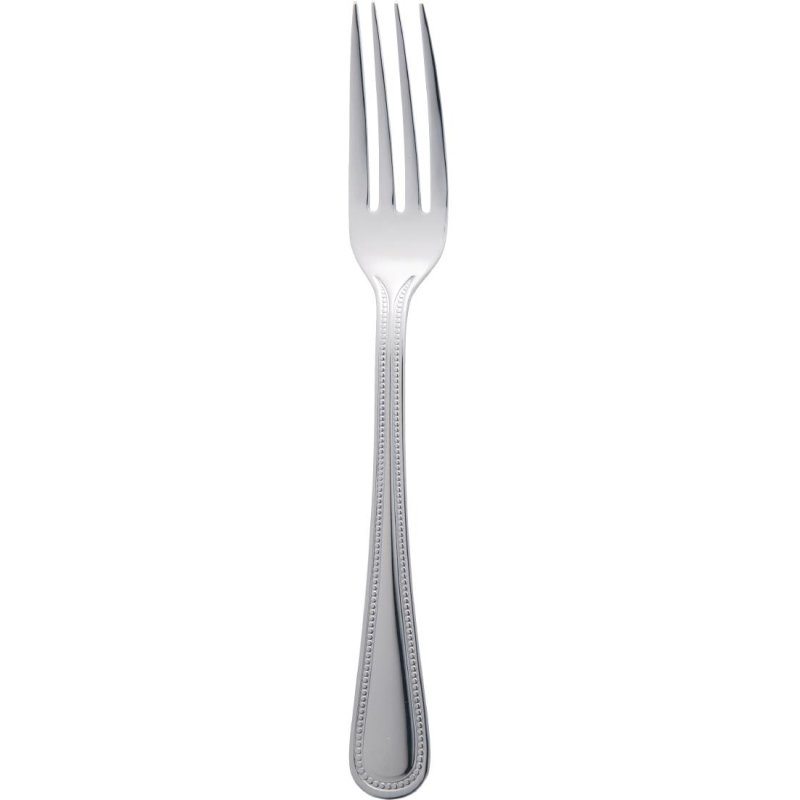 Amefa Bead Table Fork on a white background