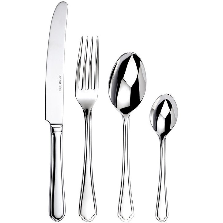Authur Price Whitehall 24 Piece Cutlery Set on a white background