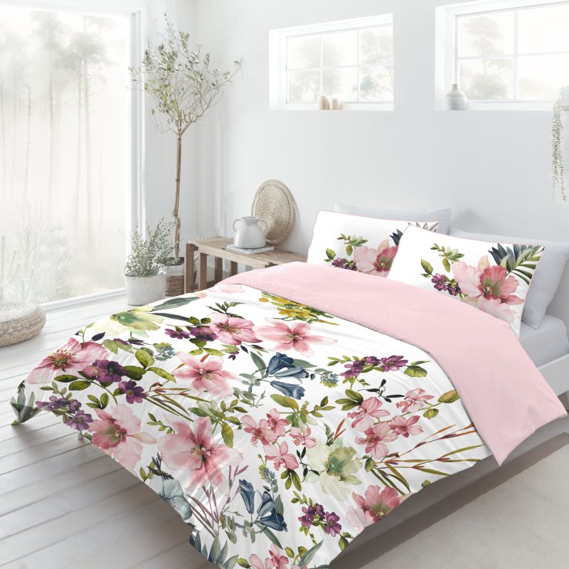 Appletree Jacinta Duvet Cover Set on a bed