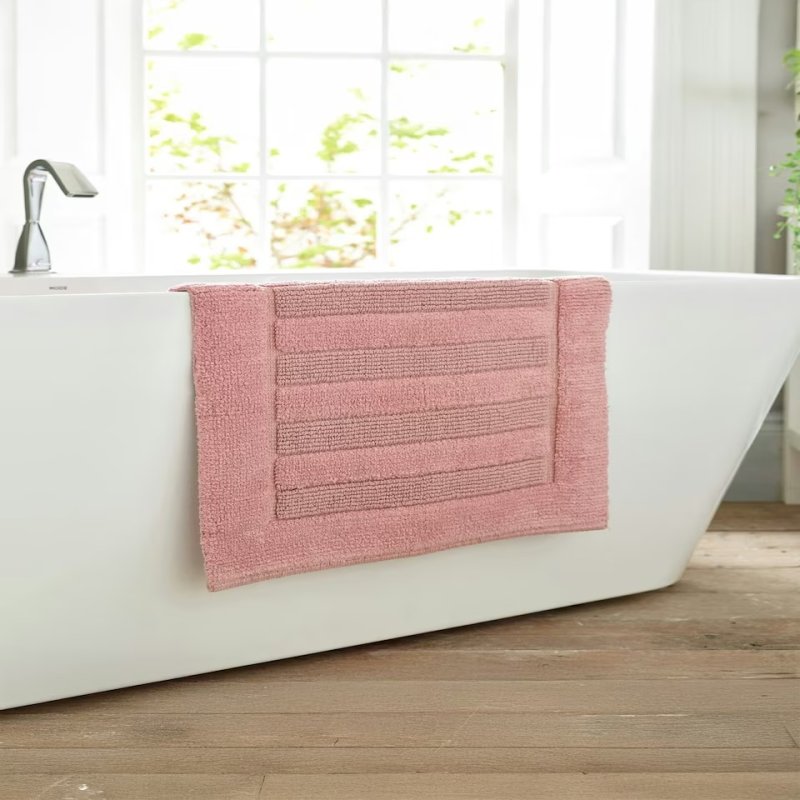 Deyongs Deyongs Bliss Pima Blush Bath Mat