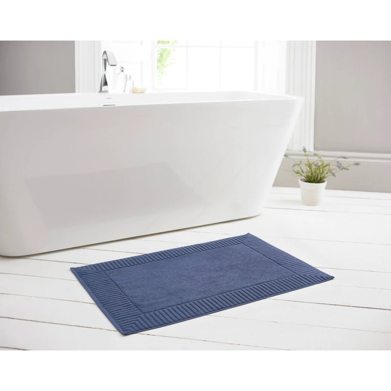 Deyongs Bliss Terry Denim Bath Mat