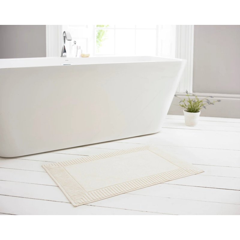 Deyongs Bliss Terry Cream Bath Mat