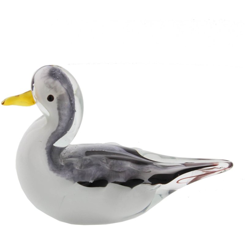 Sophia Objects D'Art Seagull Glass Figurine on a white background