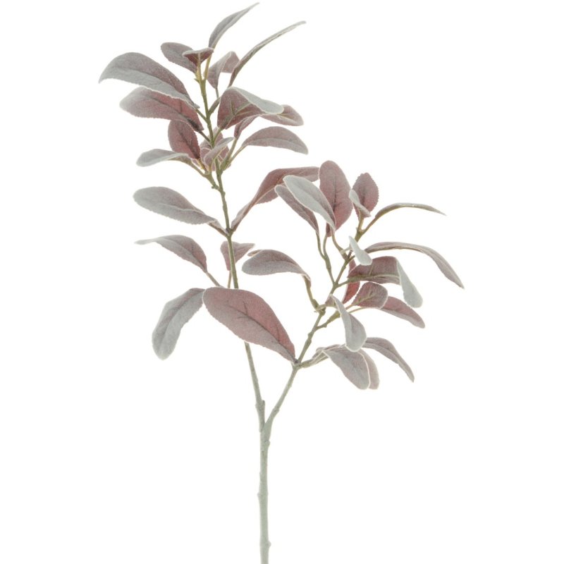 Floralsilk Dusty Pink Lambs Ear Spray on a white background
