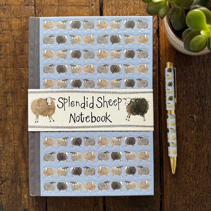 Alex Clark Spendid Sheep Small Hardback Journal