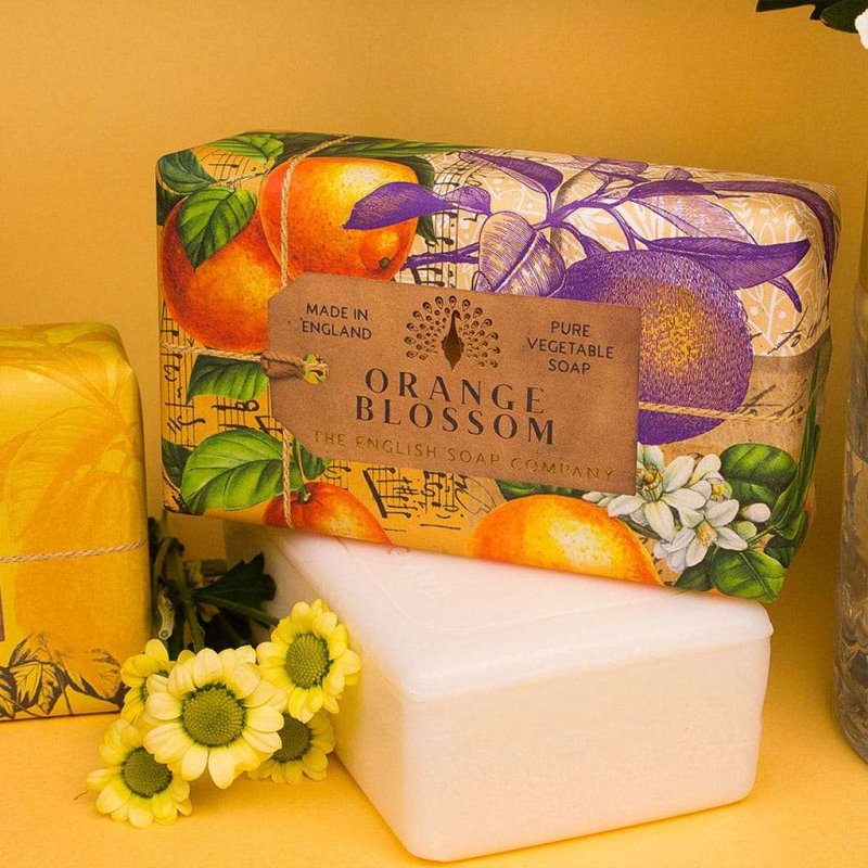 The English Soap Co Anniversary Orange Blossom Soap Aldiss
