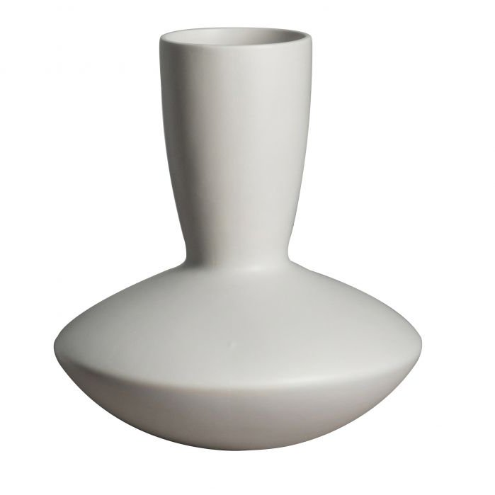 Gallery Direct White Kami Vase on a white background