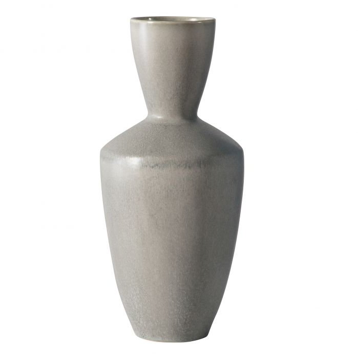 Gallery Direct Grey Naru Vase on a white background