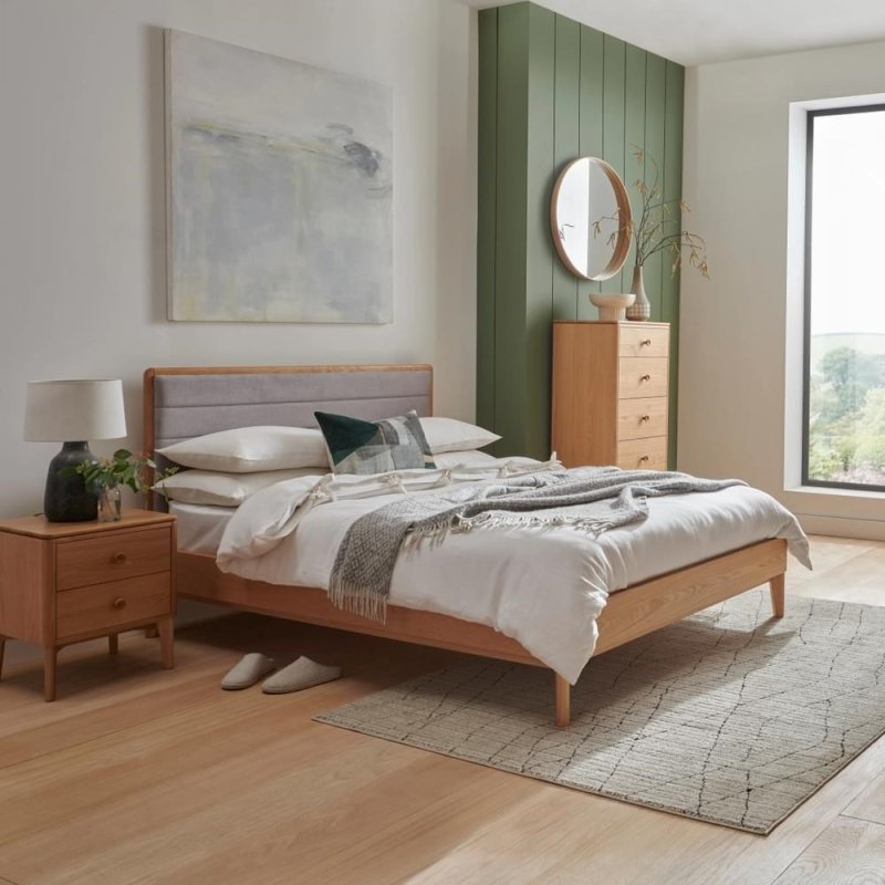 Vida Living Anders Oak Bed Frame
