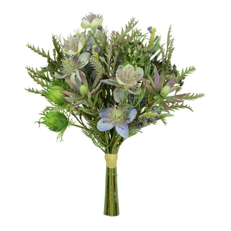 Floralsilk Wild Mixed Bouquet bunch of flowers on a white background