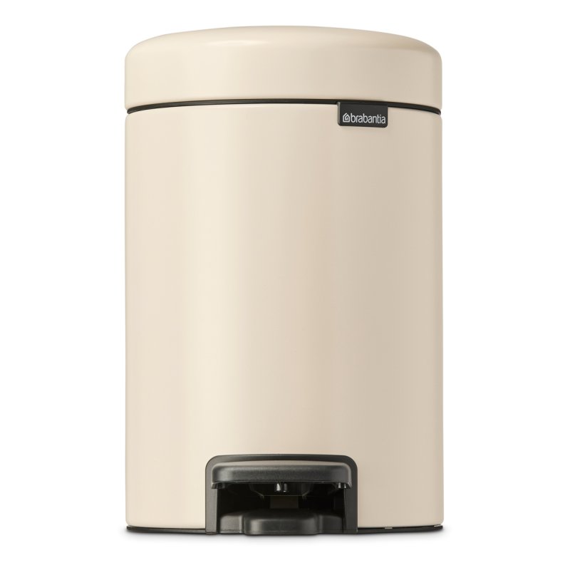 NewIcon 3L Pedal Bin Soft Beige