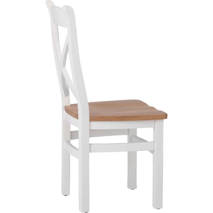 White x back chairs deals