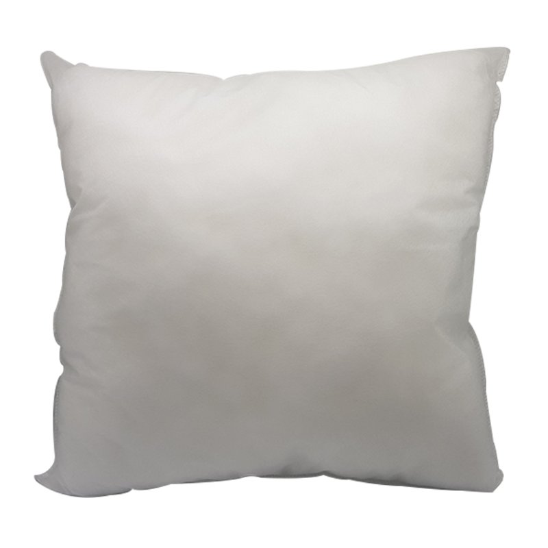 United Fillings 18x18 Hollowfibre Cushion Pad white Background