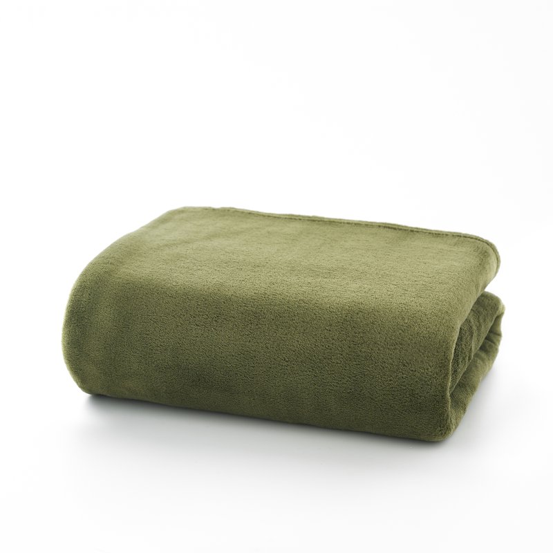 Deyongs Snuggletouch Throw Olive