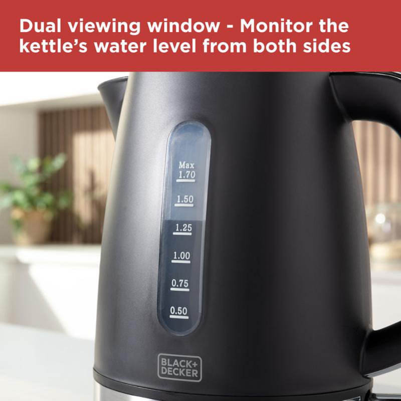 Black & Decker Black & Decker 1.7L Kettle Black