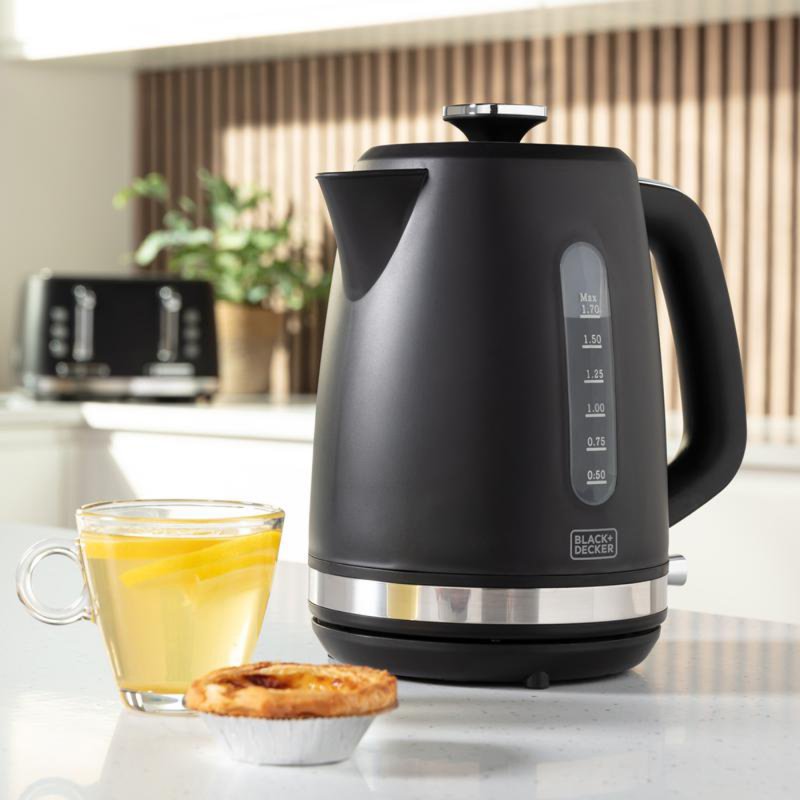 Black+decker 1.7 L Gray Electric Kettle