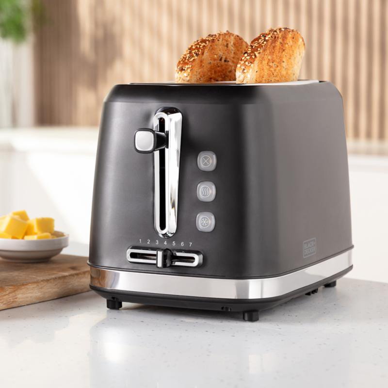 Black + Decker 2-Slice Toaster