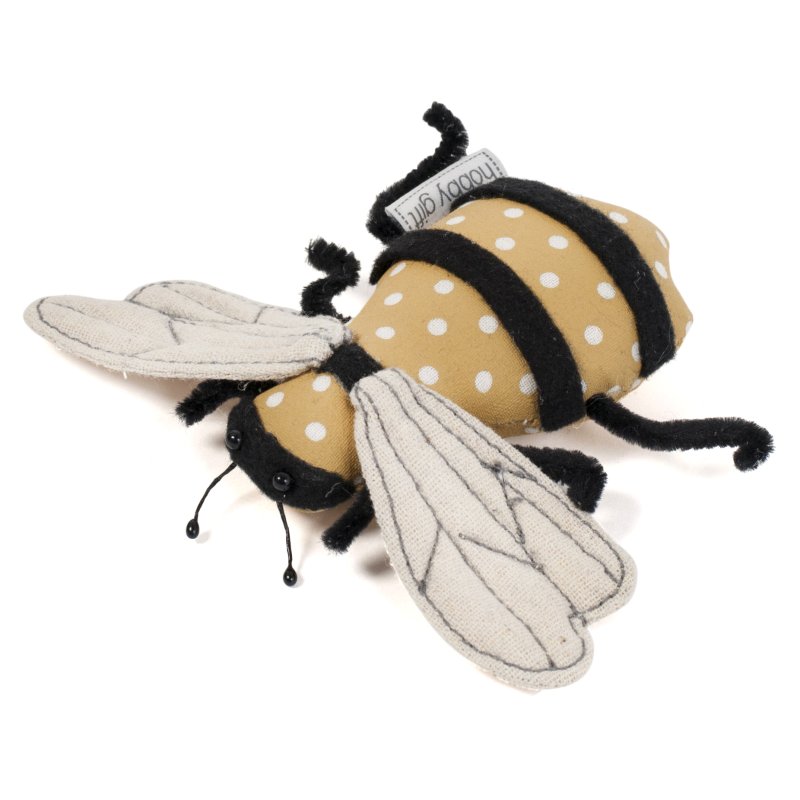 Bee Pin Cushion image of the pin cushion on a white background