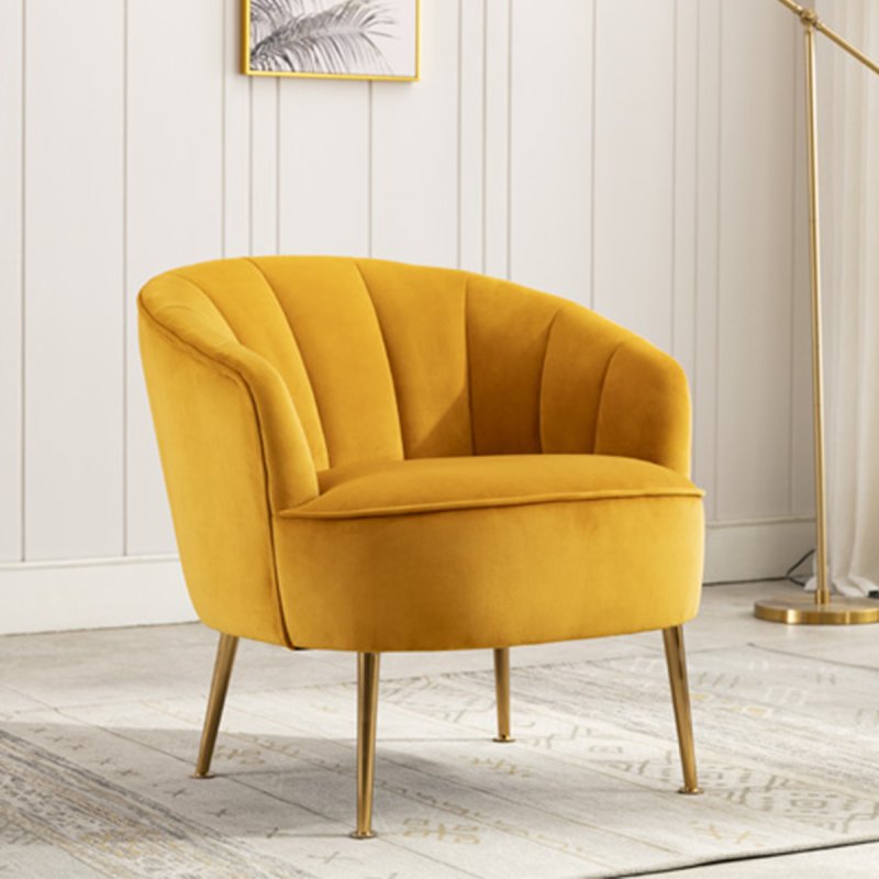 Furniture Link Stella Accent Chair Apricot