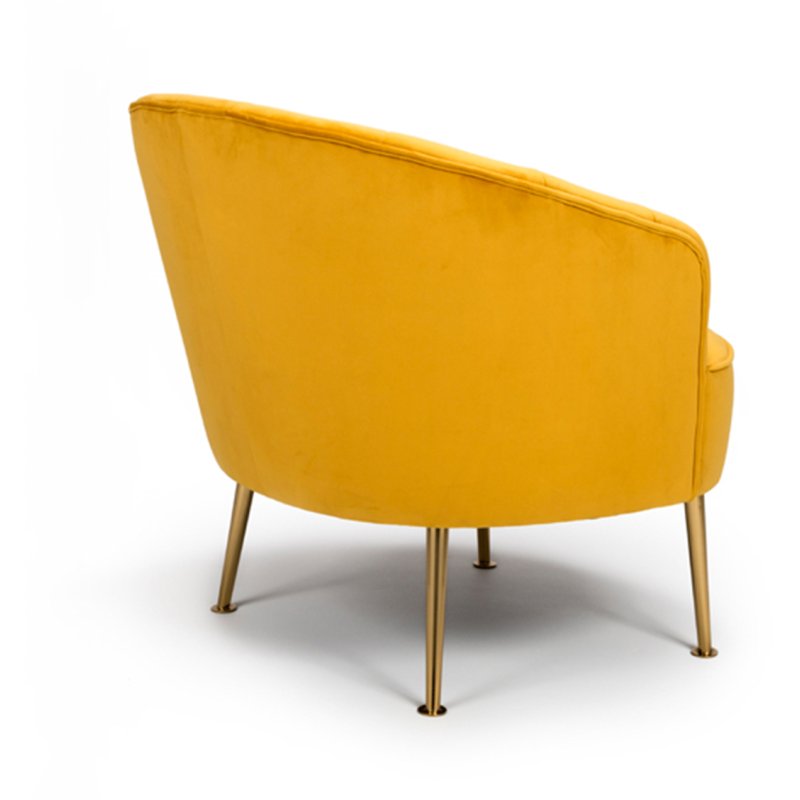 Stella Accent Chair Apricot Aldiss of Norfolk