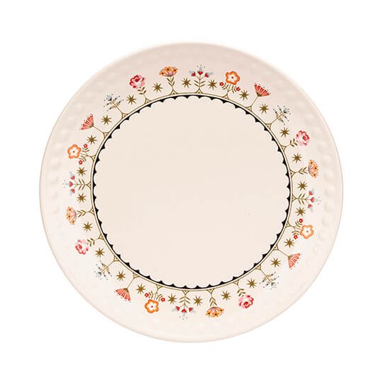 Cath Kidston Painted Table Dinner Plate image of the plate on a white background