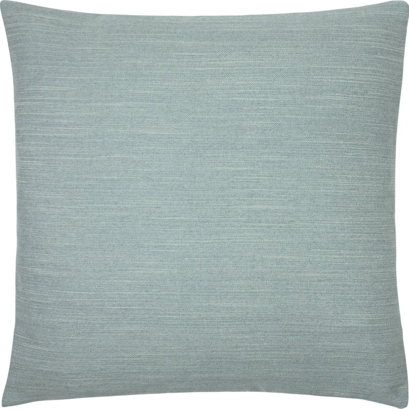 Evans Lichfield Dalton Slubbed Cushion Sea Blue