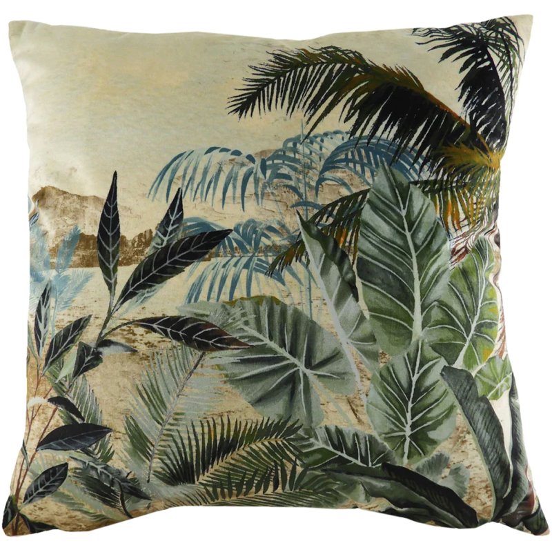 Evans Lichfield Kibale Tropical Cushion Multi